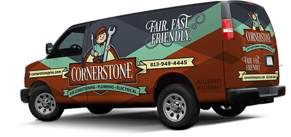 Cornerstone Pros service van